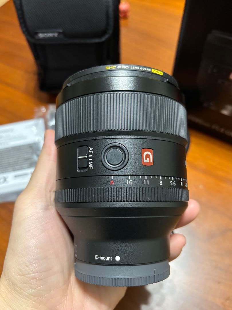 レンズ(単焦点) sony 85mm f1.4 GM