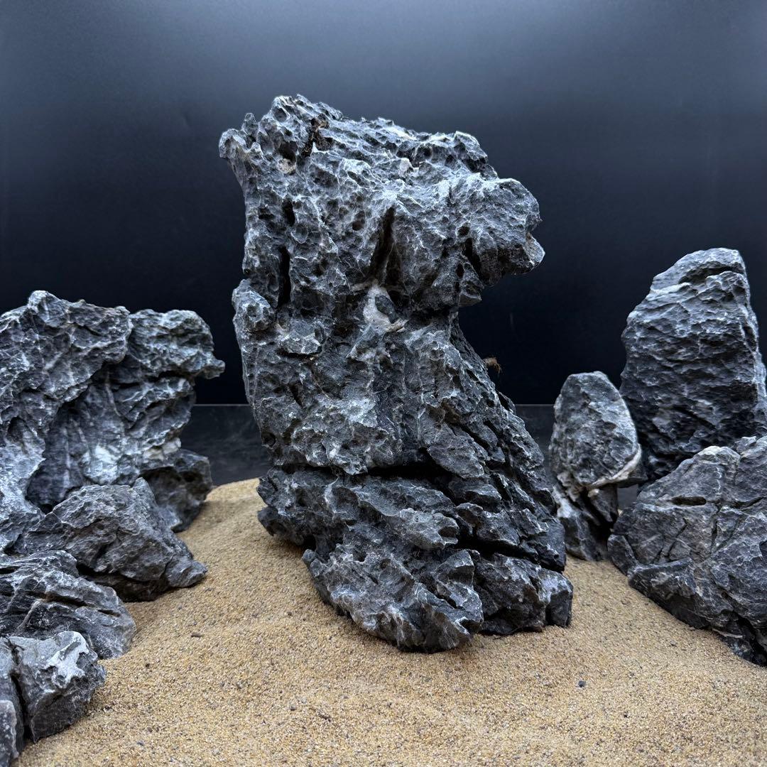 MSS-7020 青龍石13キロセット 酸処理済み龍王石　竜王石　アクアリウム