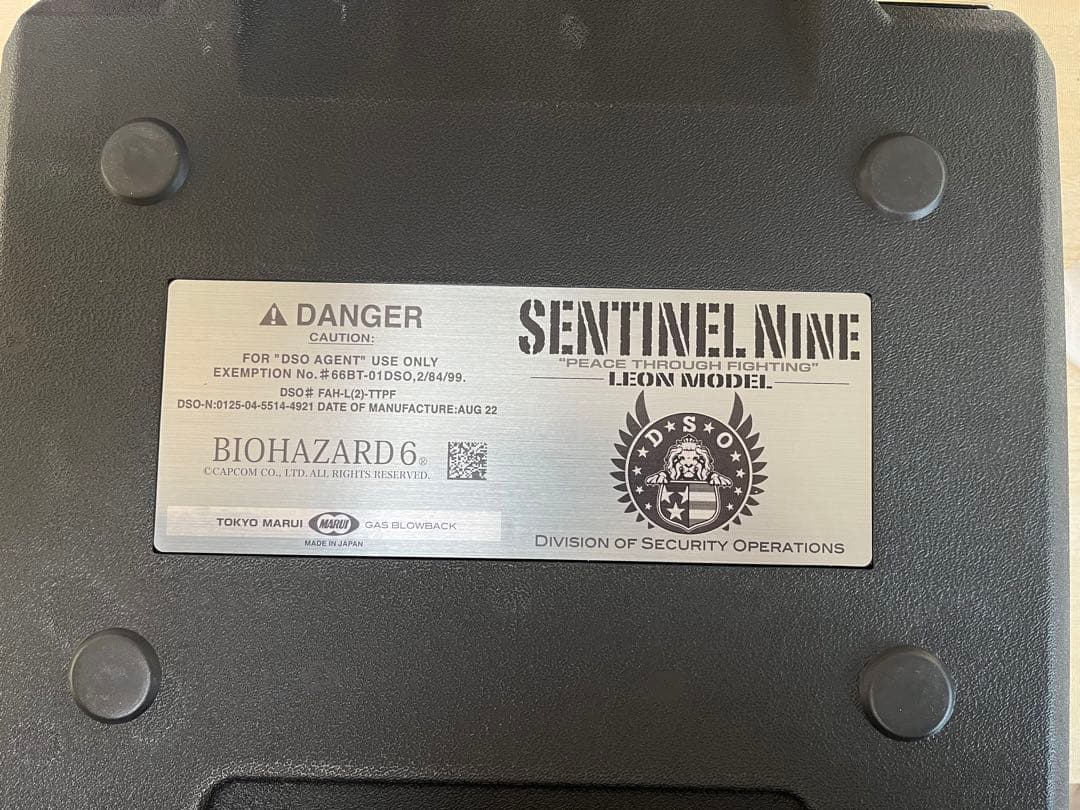 BIOHAZARD東京マルイ Sentinel Nine ガスブローバック