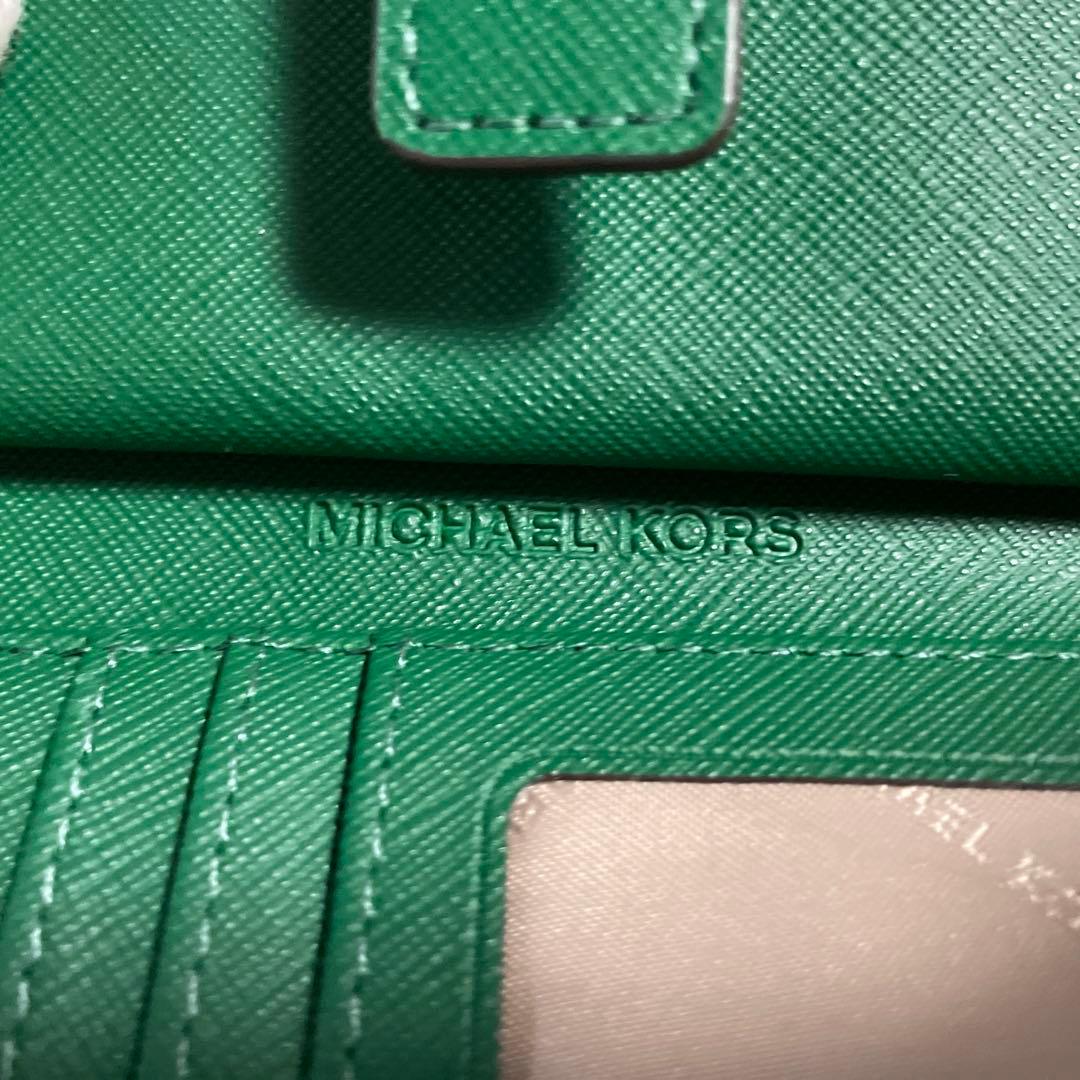 【美品】マイケルコース　ダブルジップ リストレット