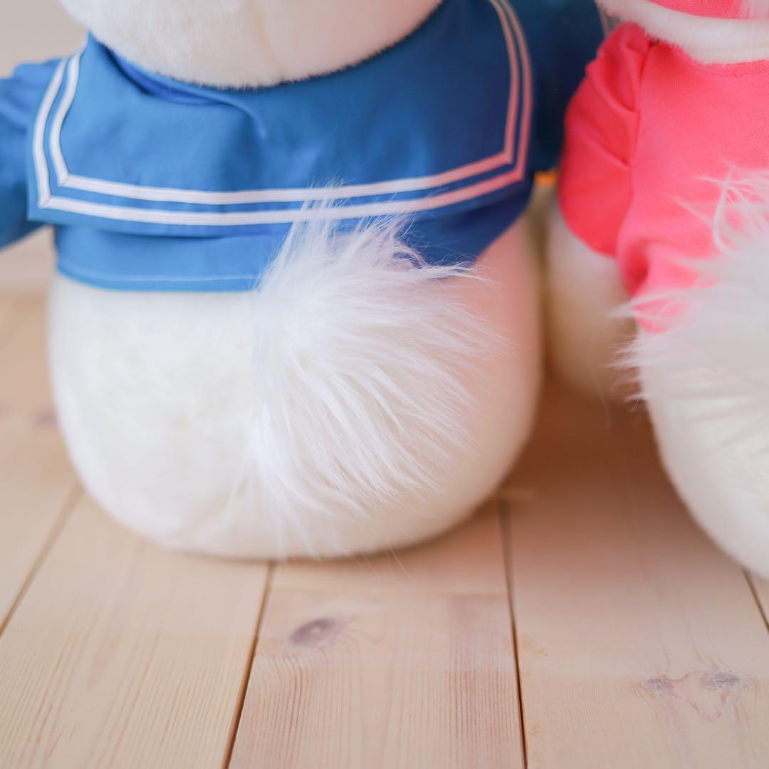 特大 ドナルドダックとデイジーダック ぬいぐるみセット