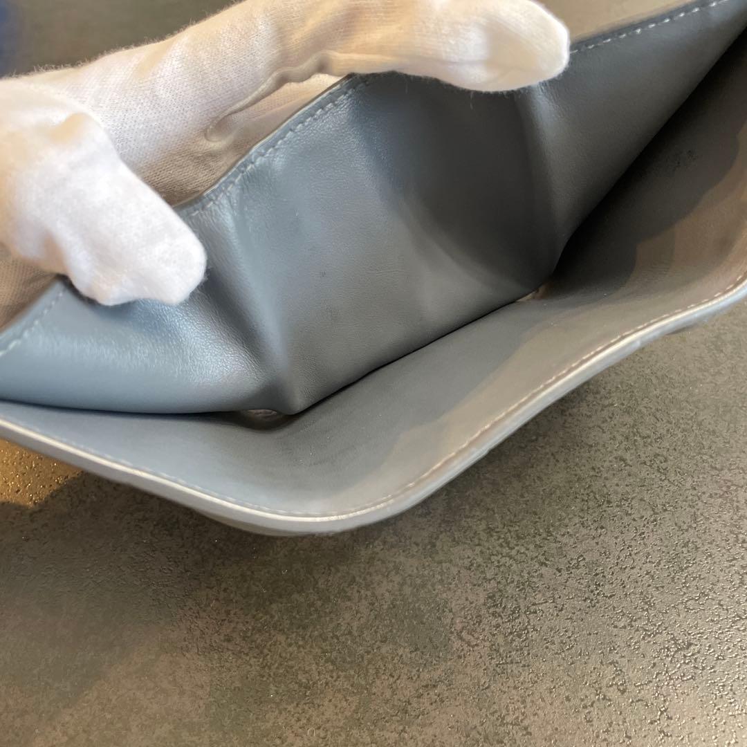 【使用感少ない】ボッテガヴェネタ　三つ折り　財布　ウォレット