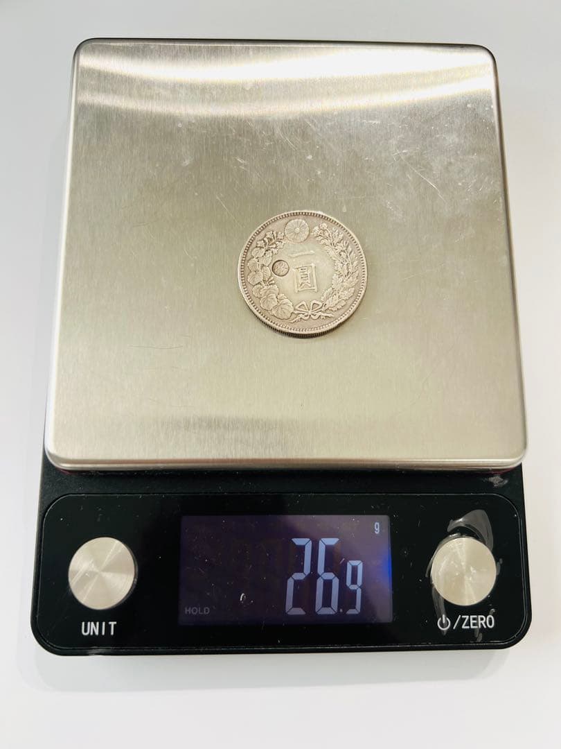 【象さん】古銭 明治二十九年 一圓銀貨 銀貨