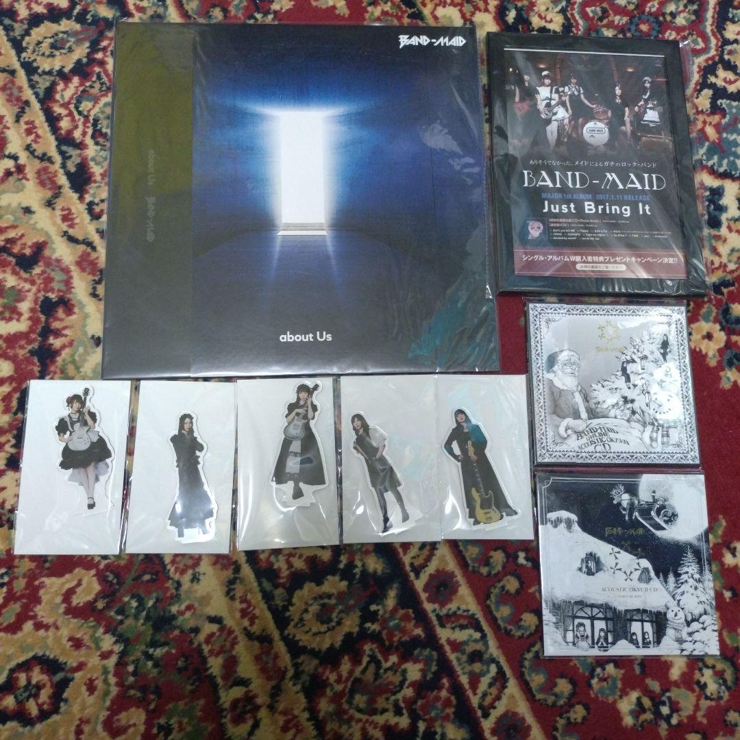 BAND-MAID about Us　アナログ　CD アクスタ　他グッズセット