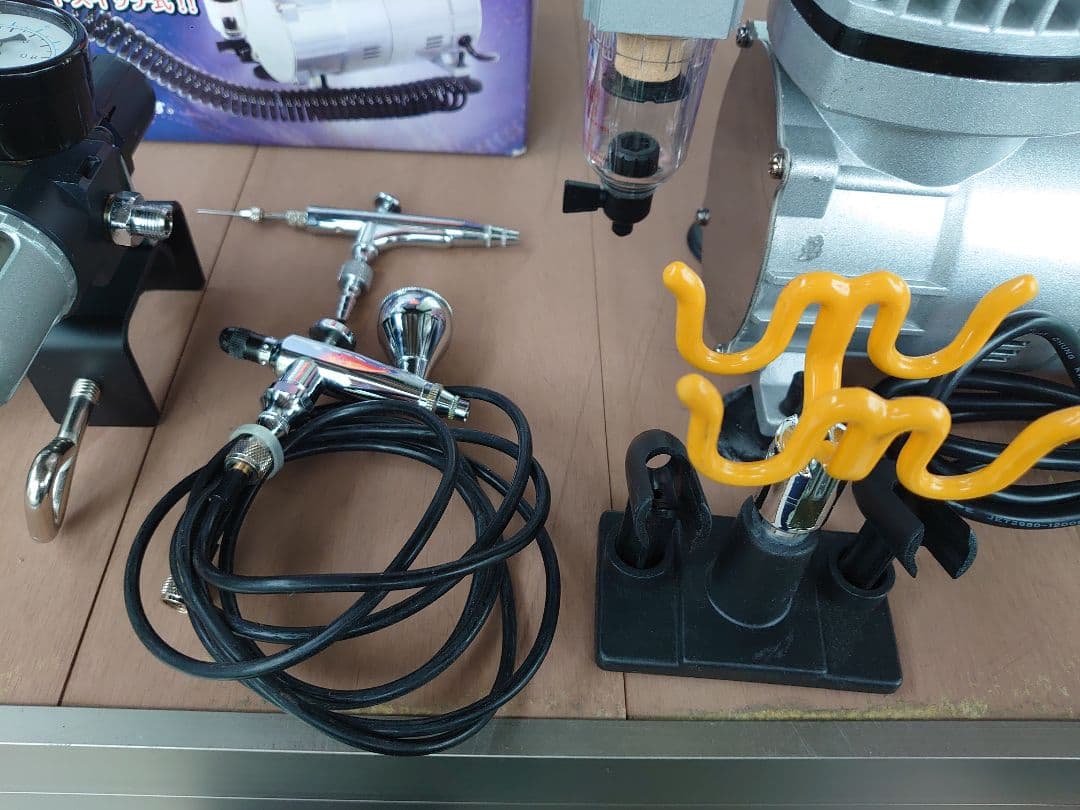 エアパワーネイルバリューセット Airtex コンプレッサー