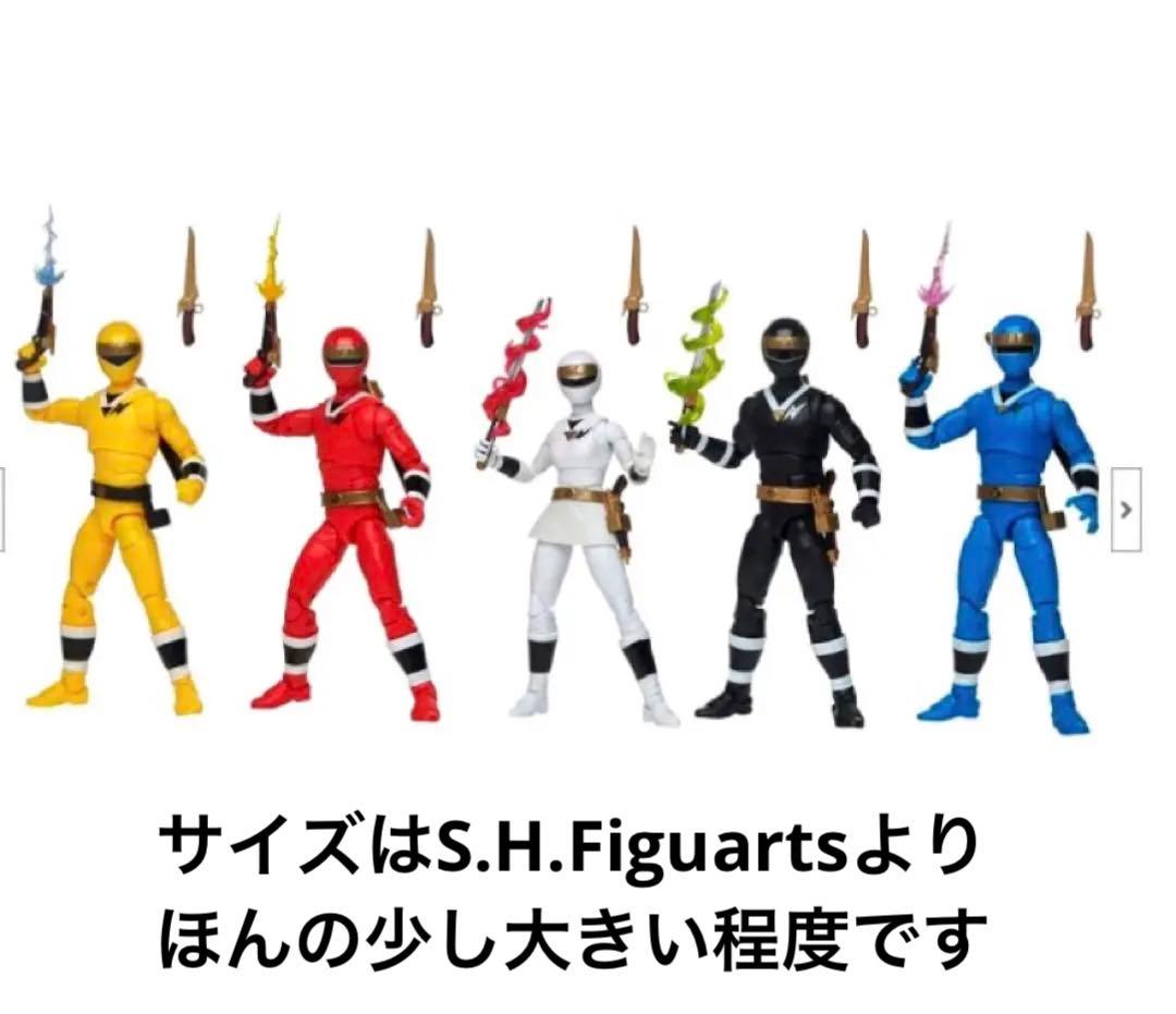 【海外限定・超レア】ライトニングコレクション カクレンジャー 5体セット