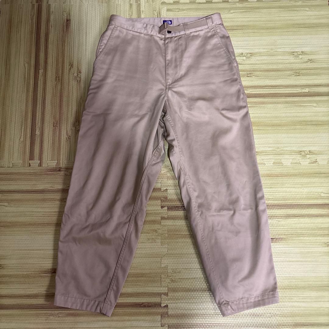 ノースフェイスパープルレーベル ワイドテーパードパンツ