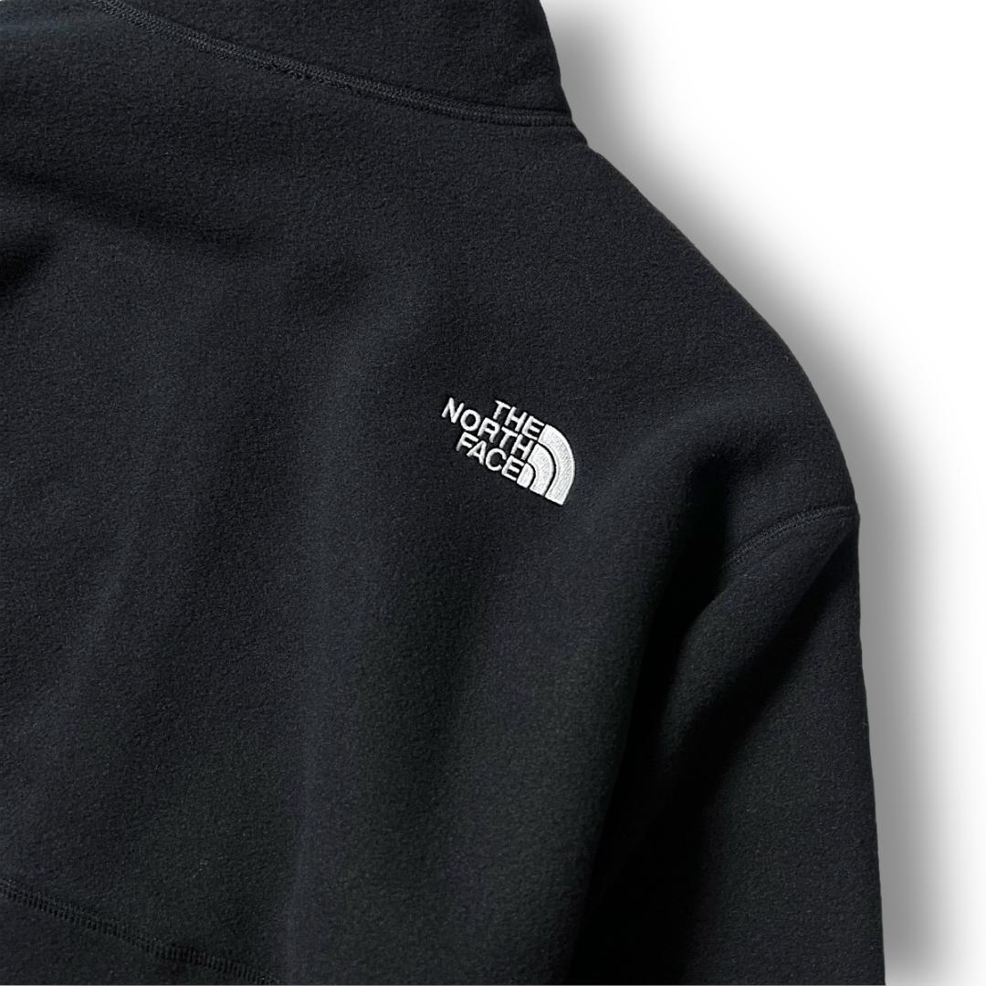 S ノースフェイス フリース アノラックジャケット ブラック