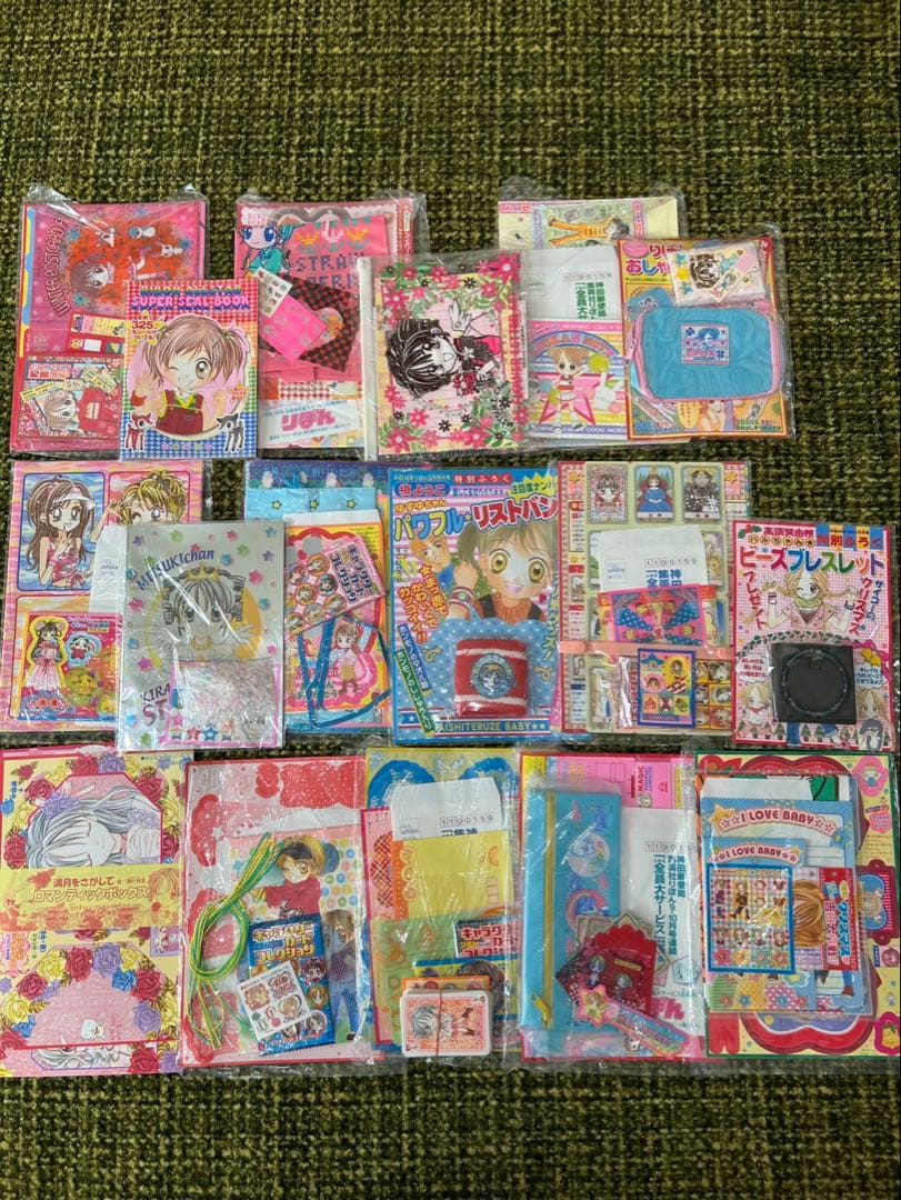 【新品未開封】りぼん　付録　平成14年お正月号〜12月号(10、11月号は無し)