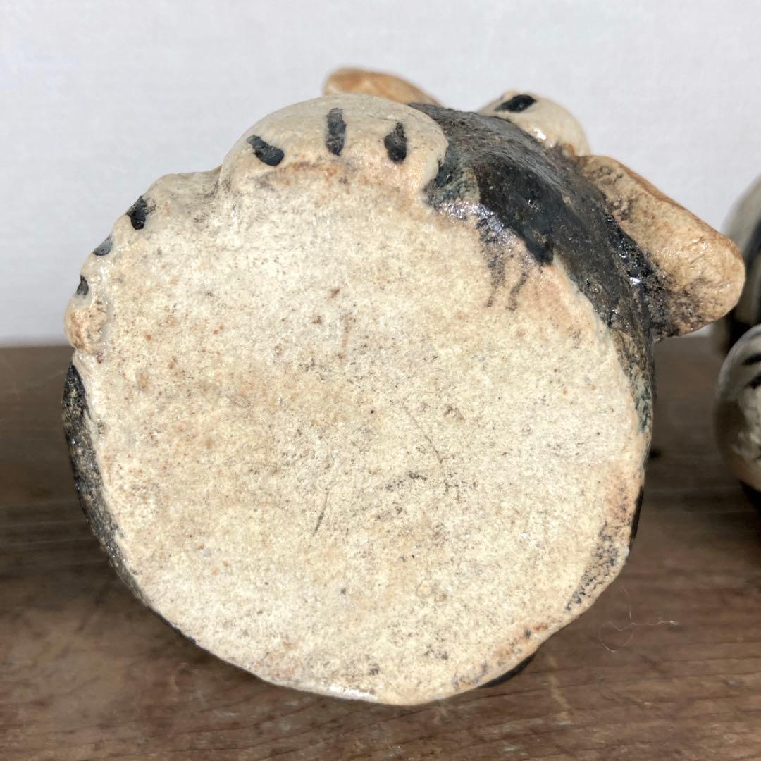 3セット　のらくろ　置物　水滴　陶芸　陶器　焼き物　レトロ　アンティーク　アニメ