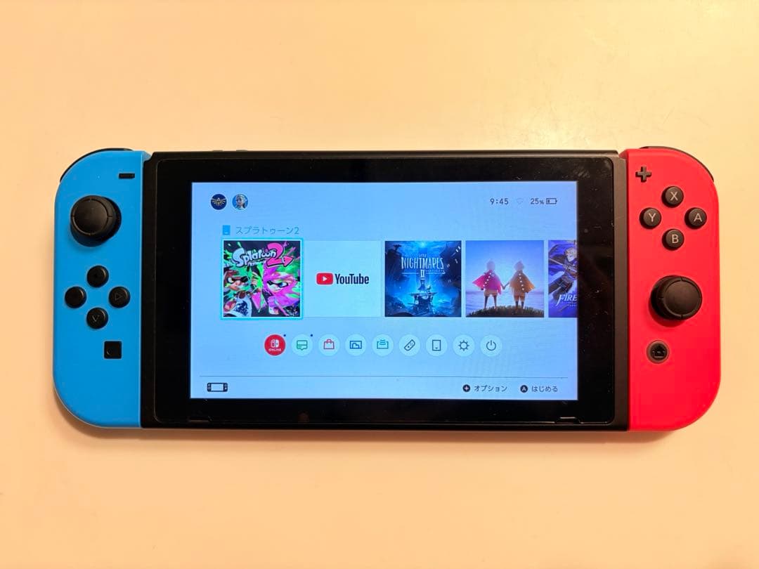 ニンテンドースイッチ本体 ジョイコン ソフト入り 64GBmicroSD付き
