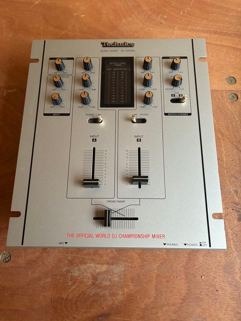 Technics SH-DX1200 DJミキサー オーディオミキサー