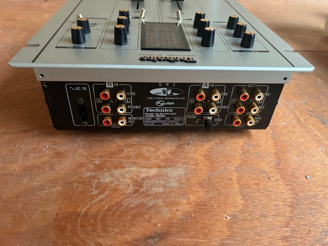 Technics SH-DX1200 DJミキサー オーディオミキサー