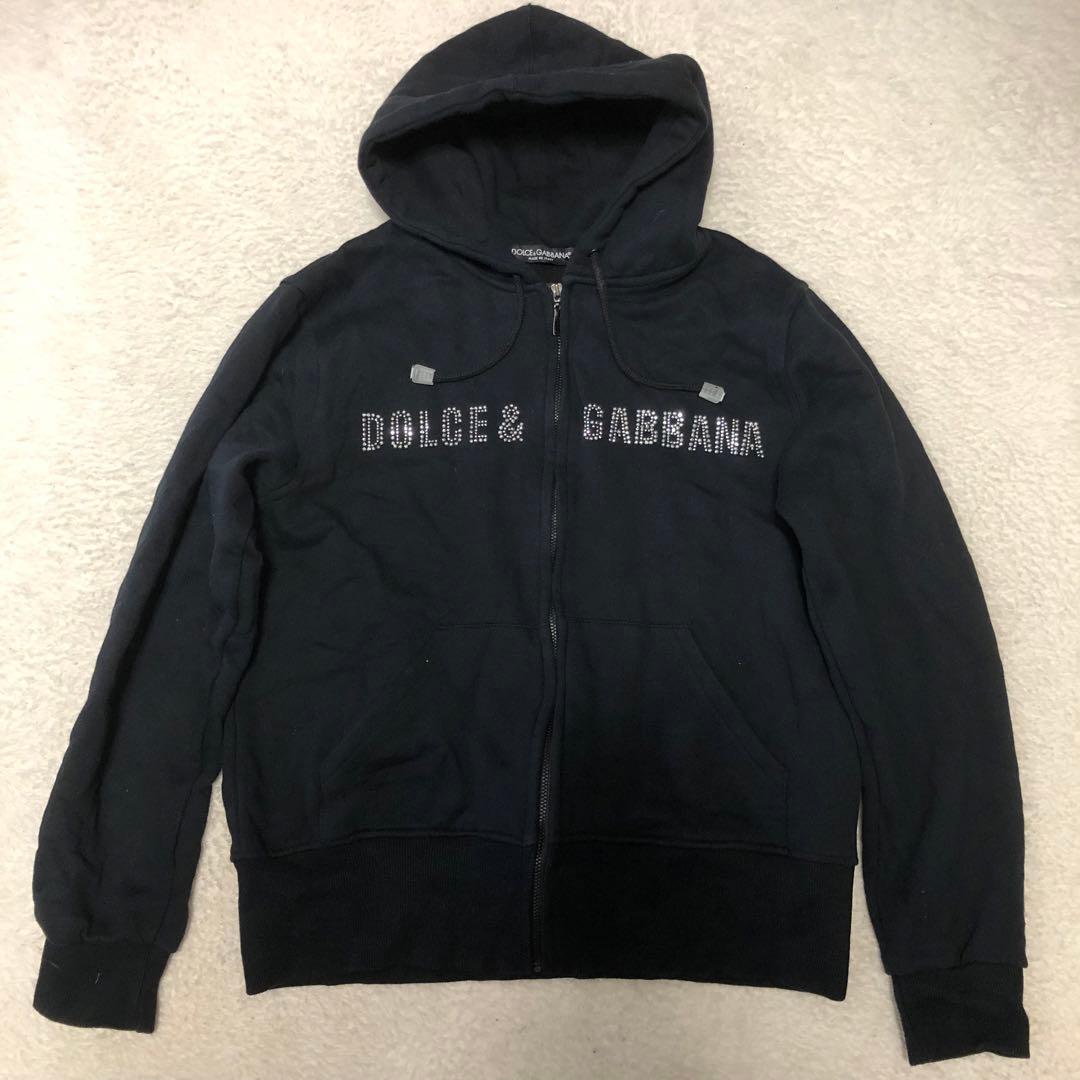 ドルチェ&ガッバーナ　ミッキーマウスコラボ　パーカー　ラインストーン