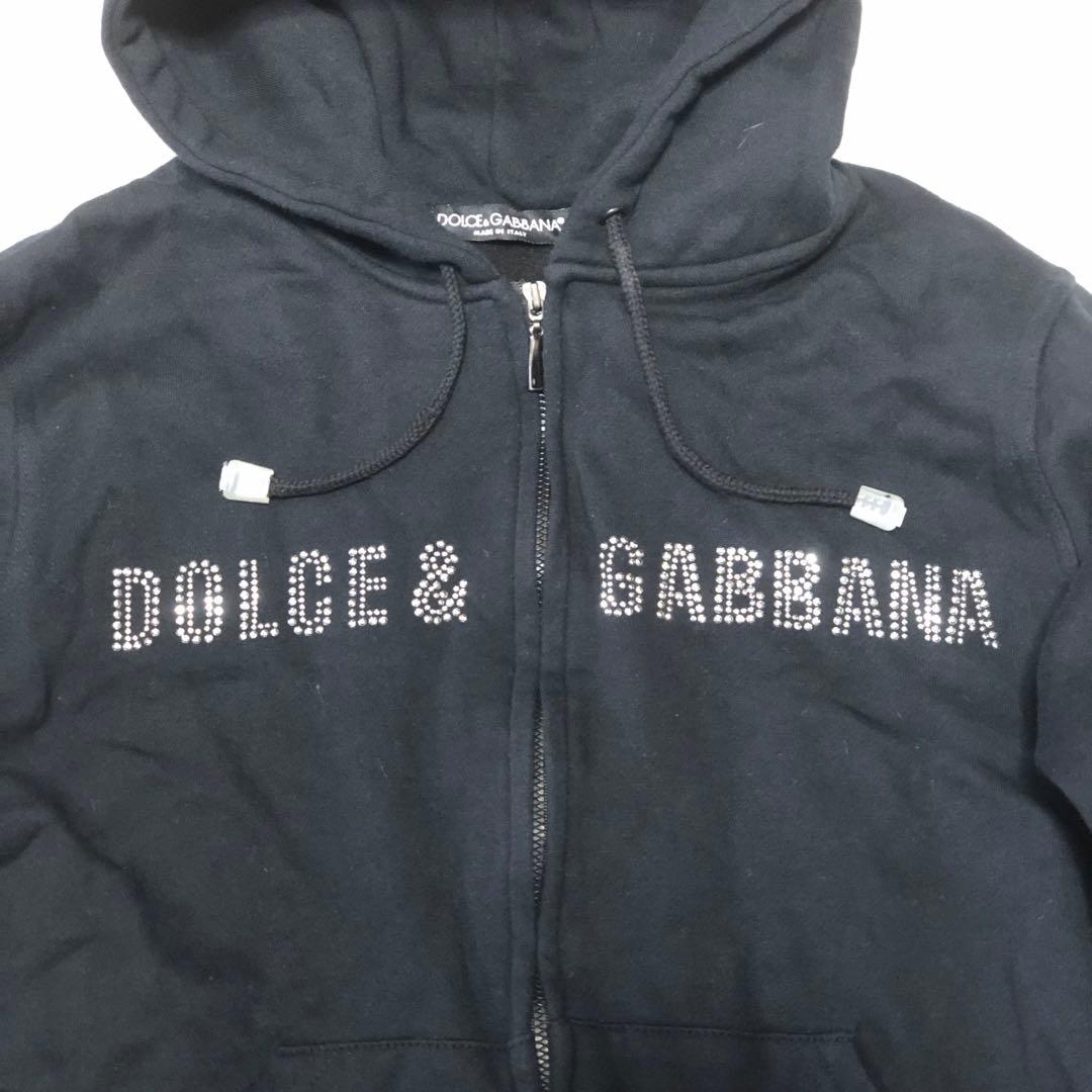 ドルチェ&ガッバーナ　ミッキーマウスコラボ　パーカー　ラインストーン