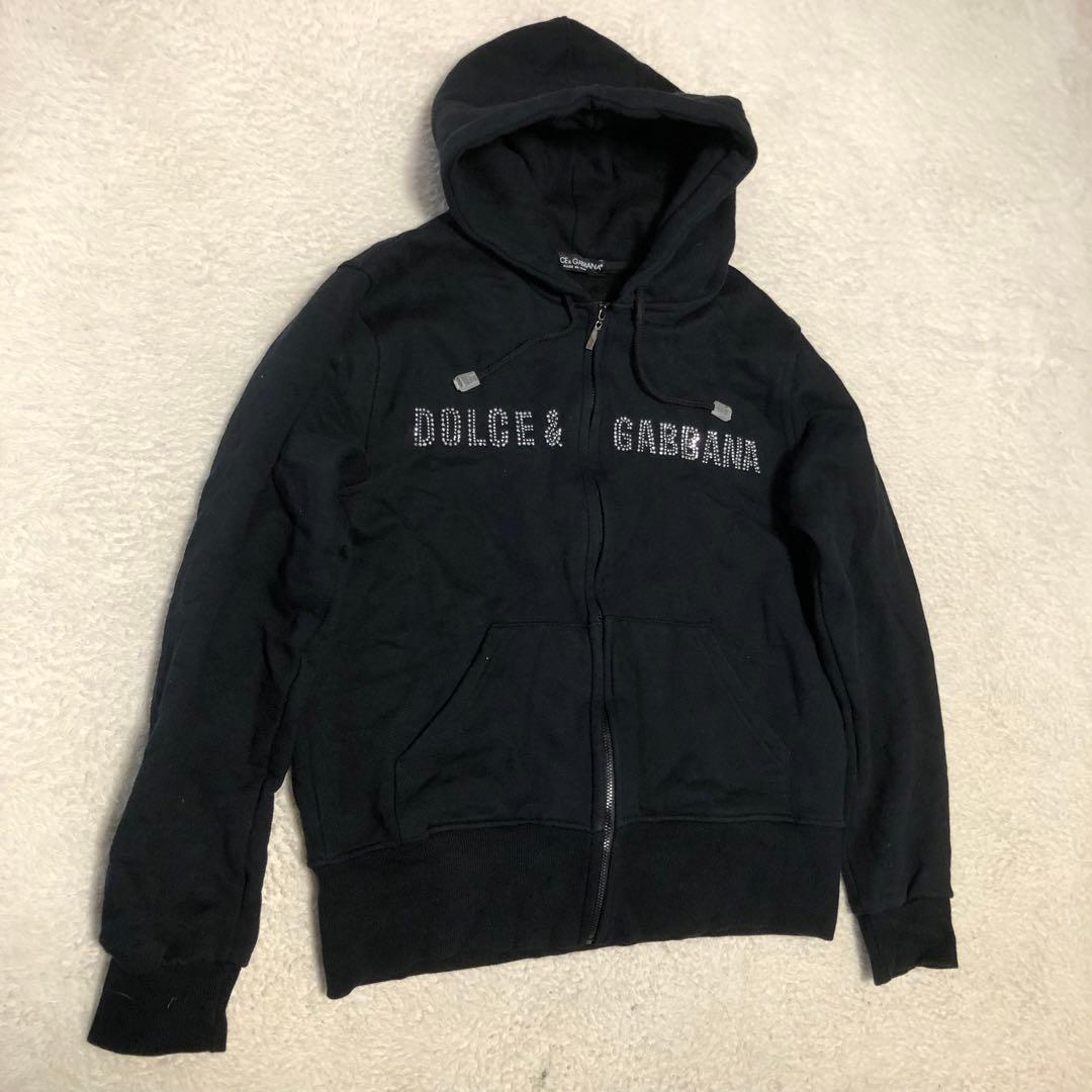 ドルチェ&ガッバーナ　ミッキーマウスコラボ　パーカー　ラインストーン