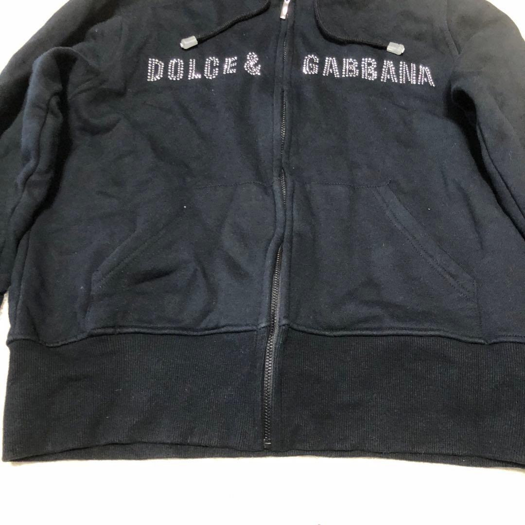 ドルチェ&ガッバーナ　ミッキーマウスコラボ　パーカー　ラインストーン