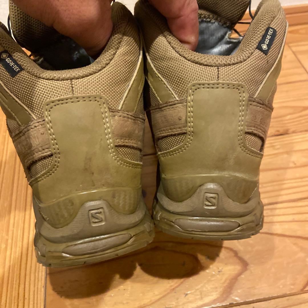 ぽ*ん様 Salomon ミリタリーブーツ ブラウン　26.5