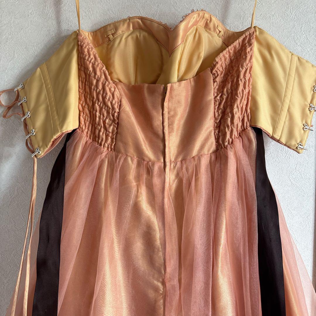 ribbondress9〜13号 約M・Lサイズ(ウエディング結婚式発表会演奏会