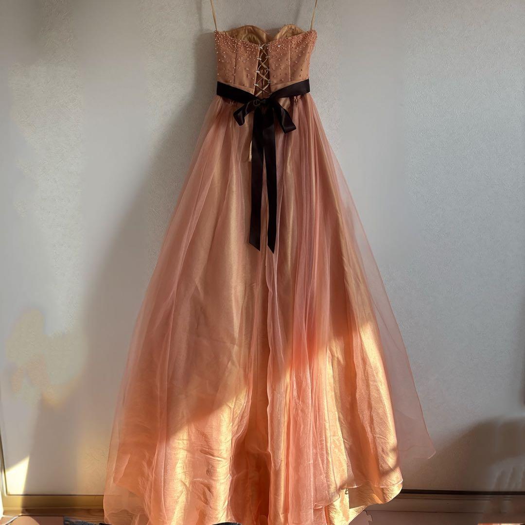 ribbondress9〜13号 約M・Lサイズ(ウエディング結婚式発表会演奏会