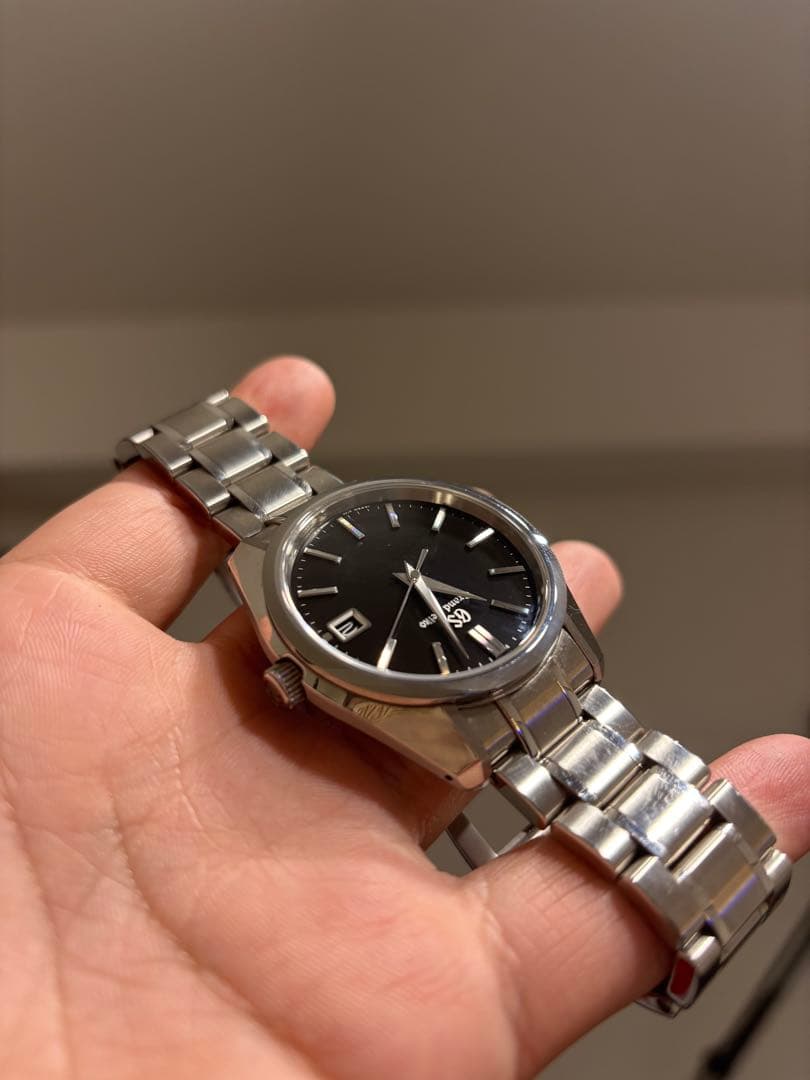 Grand Seiko ブラック 腕時計　SBGP003