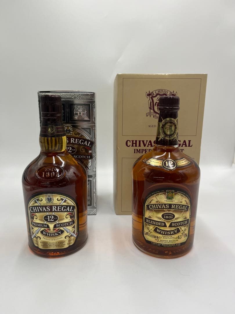 シーバスリーガル　12年　1000ml 1140ml 2本　ウイスキー