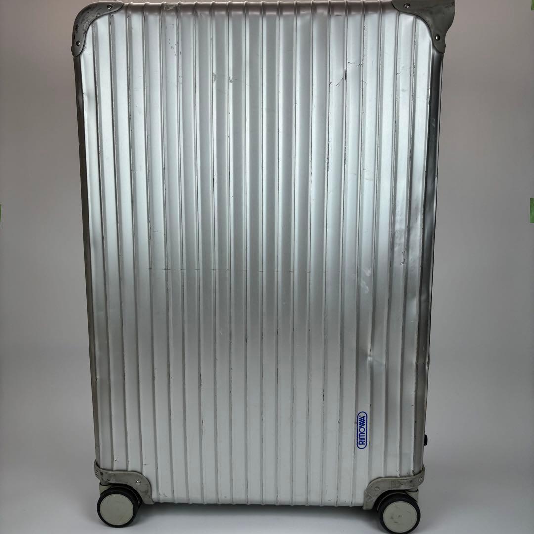 廃盤品✨リモワ トパーズ アルミ キャリー スーツケース 4輪 シルバー 98L