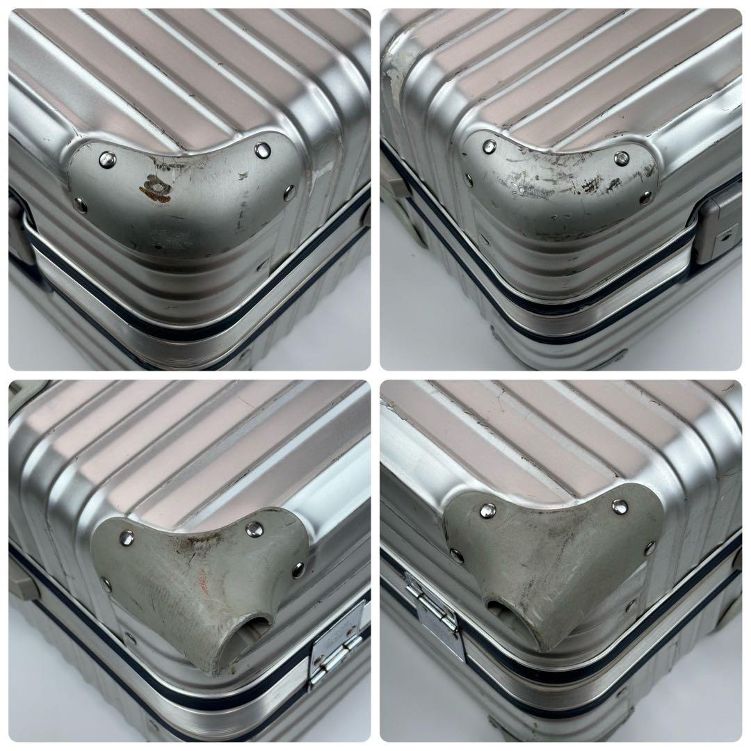 廃盤品✨リモワ トパーズ アルミ キャリー スーツケース 4輪 シルバー 98L