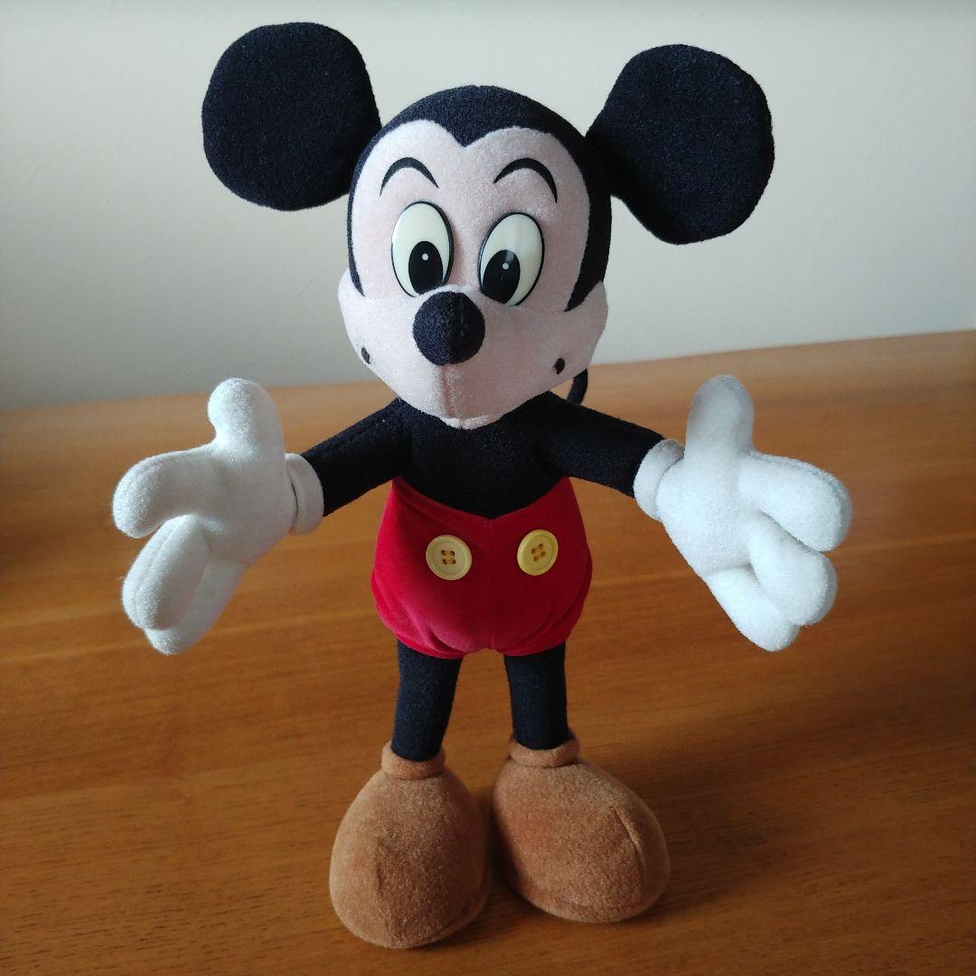昭和レトロ　ミッキーマウス　人形　ぬいぐるみ　レア