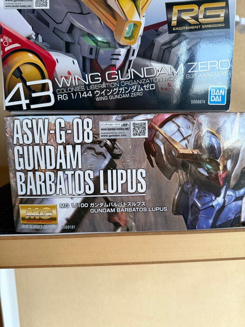 mgバルバトスルプス　rgウイングガンダムゼロ セット