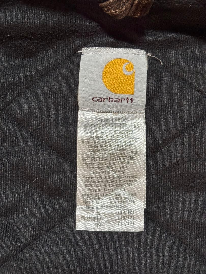 Carhartt アクティブジャケット ダークブラウン