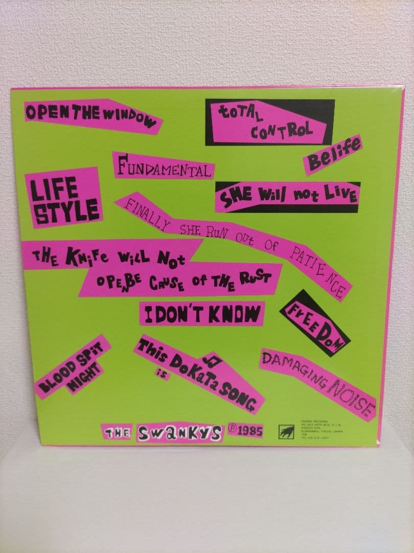 Sale■The Swanky's 1stオリジナル盤　レア！1985年