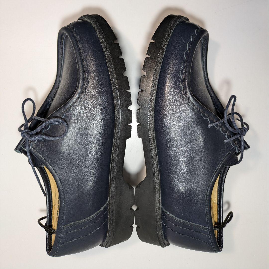 KLEMANクレマン41パドレ26㎝チロリアンシューズ ネイビー