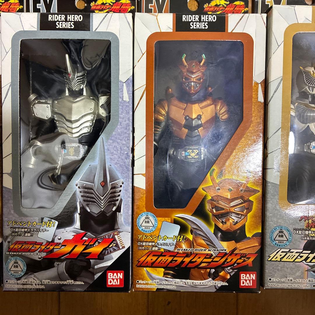未使用24体セットライダーヒーローシリーズ仮面ライダー龍騎