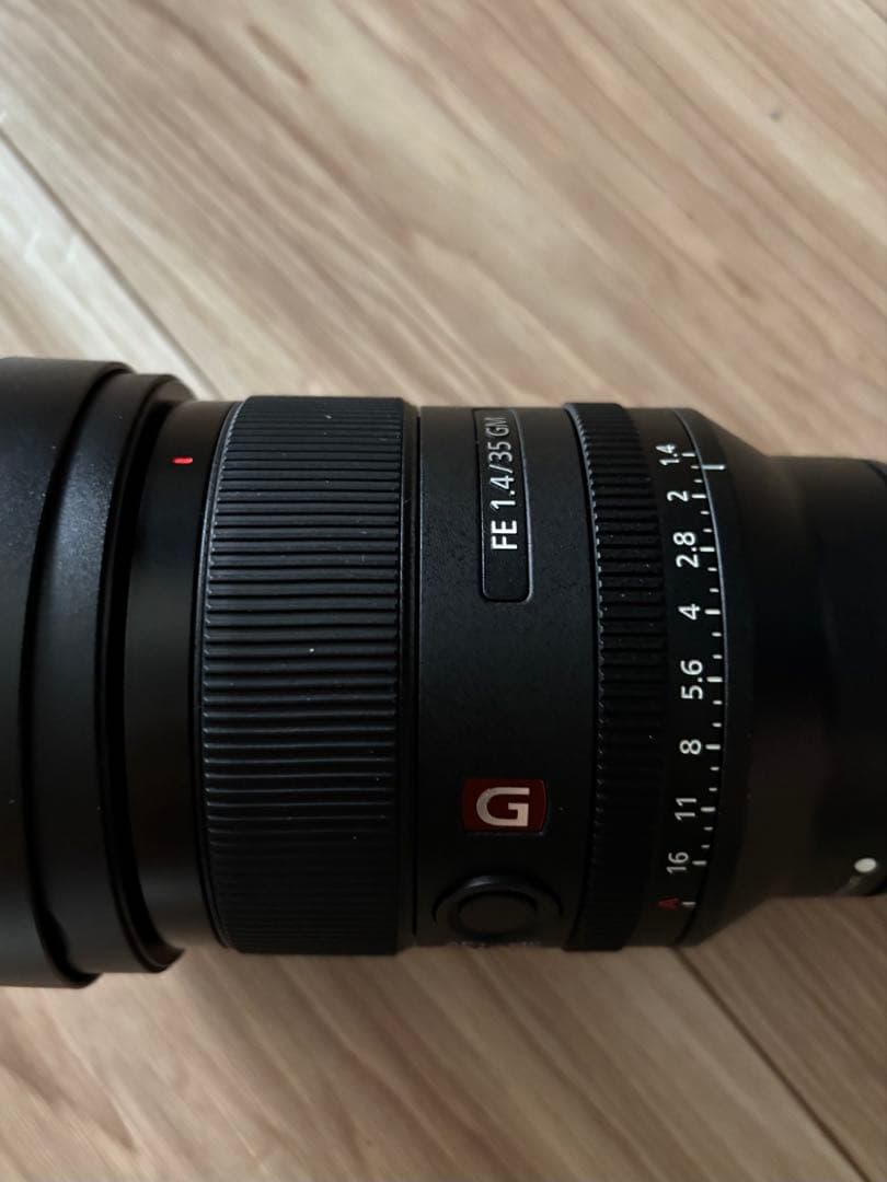 美品: Sony FE 35mm F1.4 GM レンズ