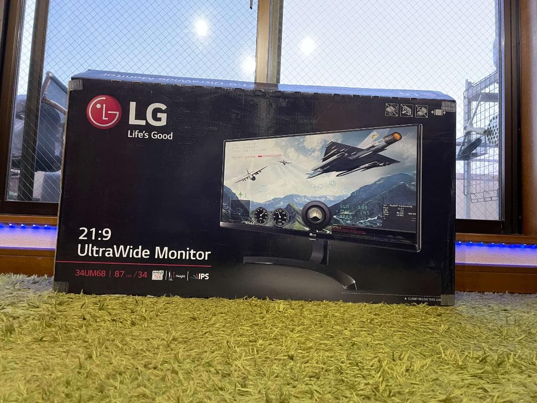 LG 34UM68-P 34インチ ウルトラワイドモニター