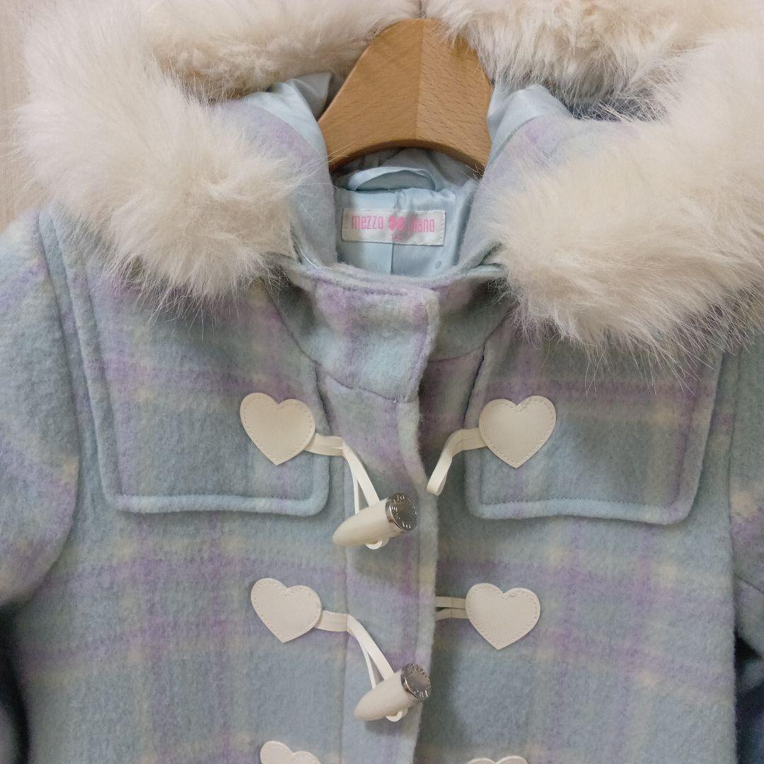 140cm メゾピアノ　ダッフルコート