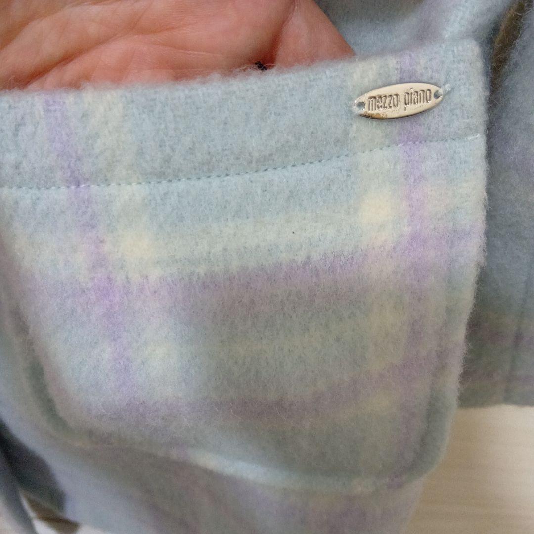 140cm メゾピアノ　ダッフルコート