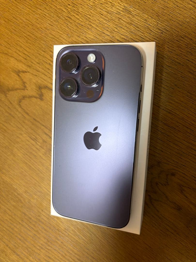 Apple iPhone 14 Pro ディープパープル 本体　SIMフリー