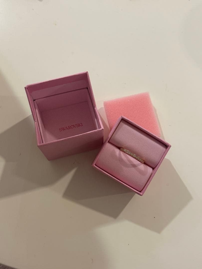 【新品】Swarovski スワロフスキー 指輪 リング ピンクゴールド