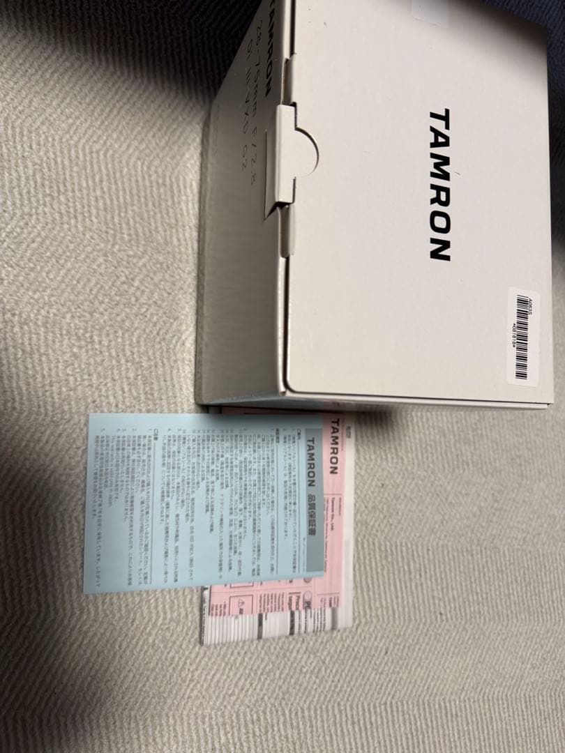 TAMRON 28-75mm F2.8 Di III VXD G2 ソニー用