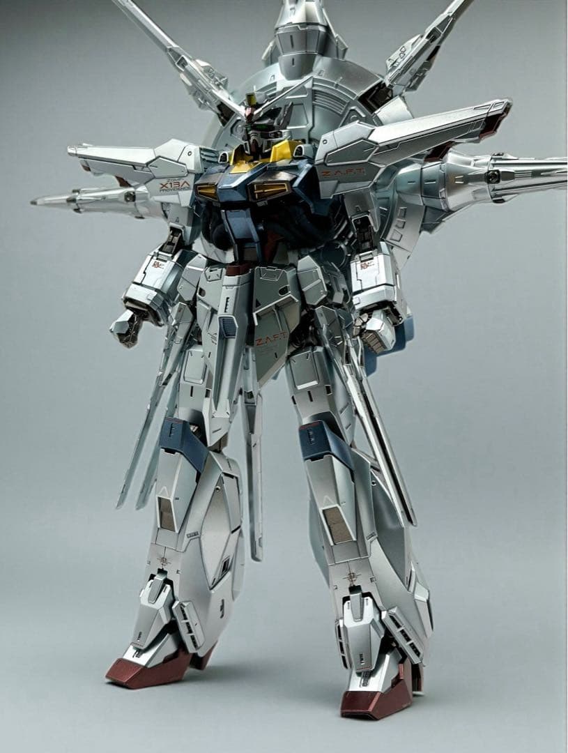 【メタル改造・全塗装】MG プロヴィデンスガンダム メタリック完成品