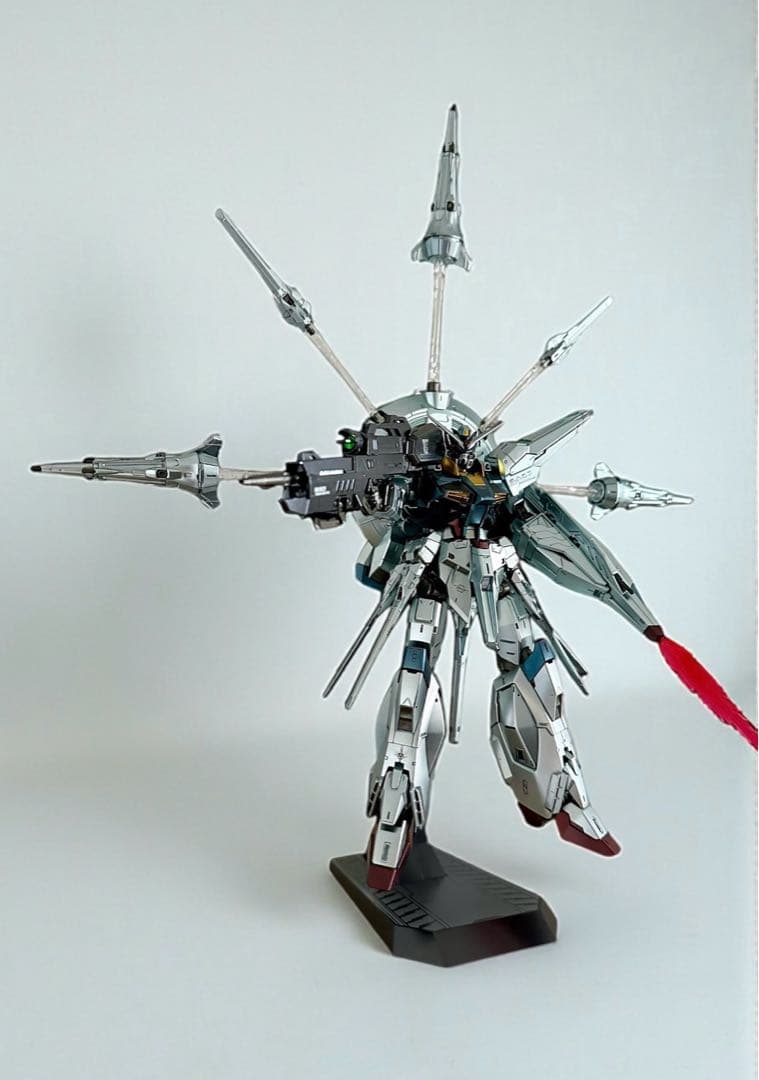 【メタル改造・全塗装】MG プロヴィデンスガンダム メタリック完成品