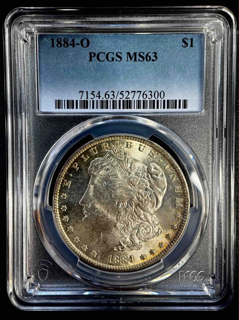 コレクション 1884-O Morgan Dollar PCGS MS63