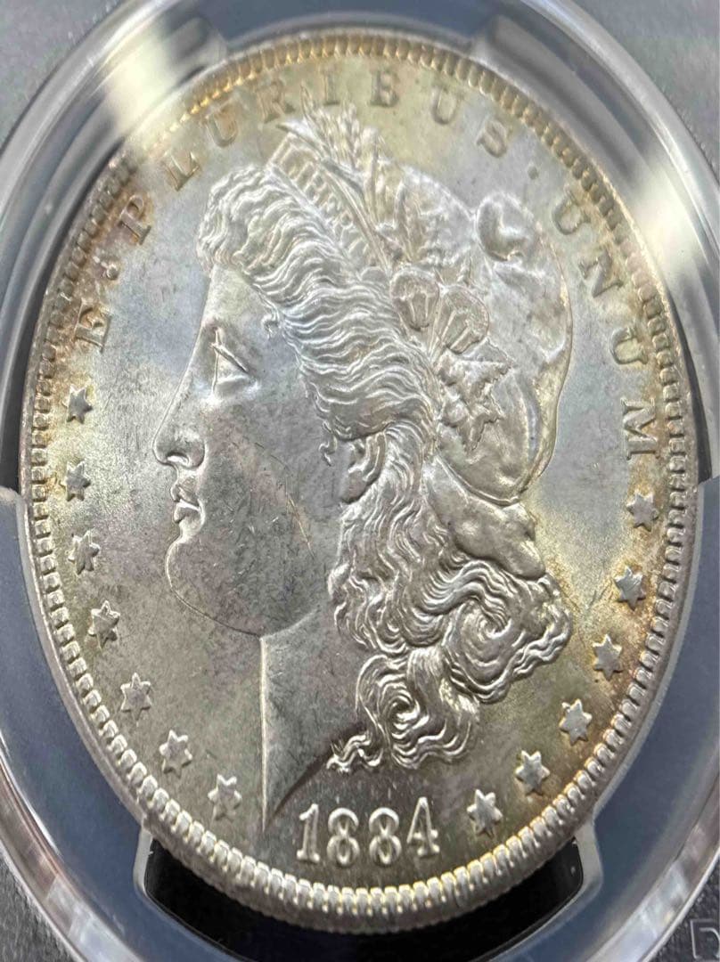コレクション 1884-O Morgan Dollar PCGS MS63