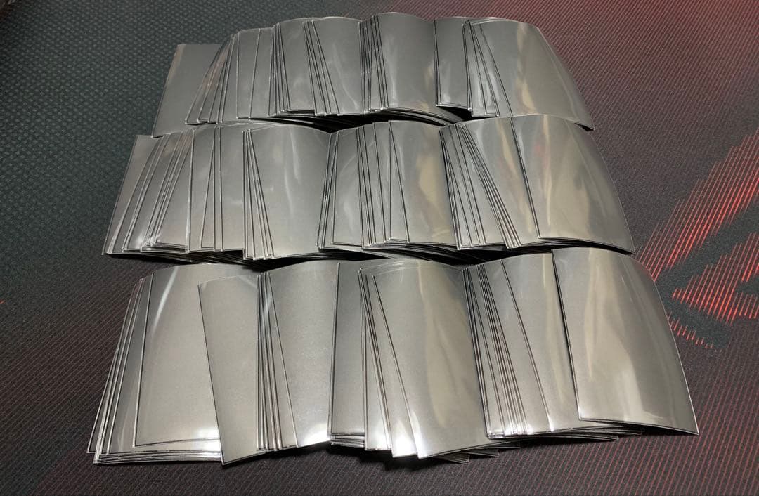 フォーラムスリーブ 黒　絶版　中古150枚＋ジャンク37枚　計187枚