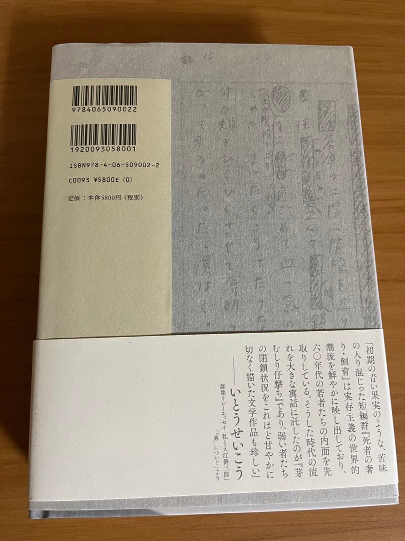 大江健三郎全小説　15巻　色紙付