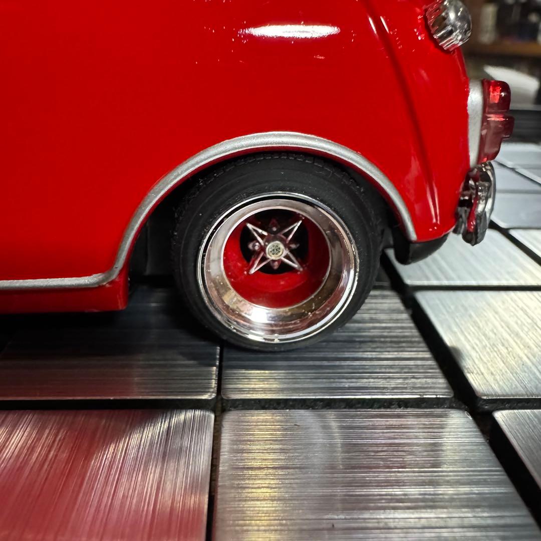 1/18 ミニカー MOTOR MAX ミニクーパー(カスタム仕様)