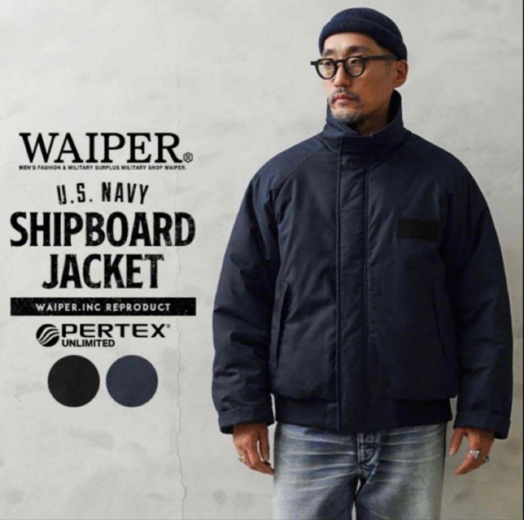 Waiper U.S.NAVY シップボードジャケット XLサイズ ネイビー