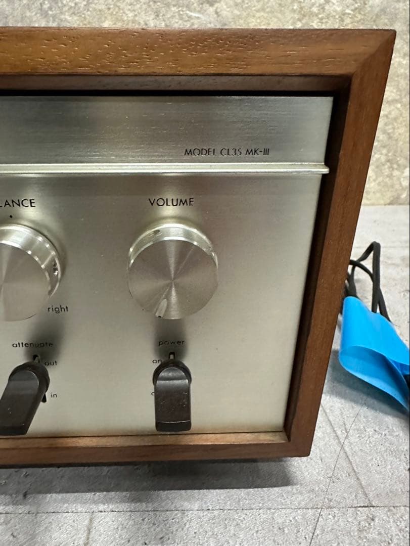 ハ*ツ様 LUXMAN CL35 MK-III 真空管 プリアンプ管球式コントロ